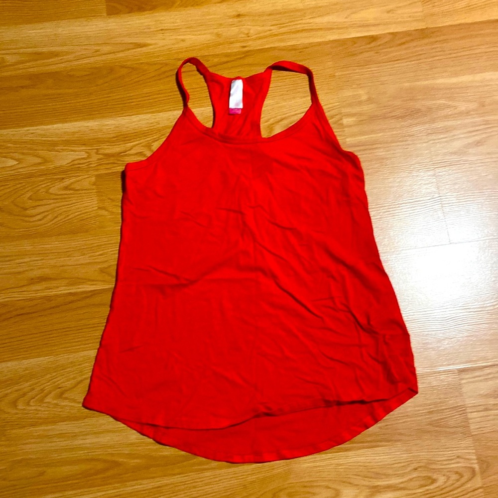 Red tank top